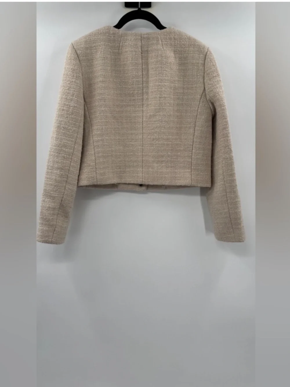 J.Crew Bridgette lady jacket in tweed in Natural - Picture 4 of 6